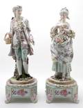 A Pair of Continental Porcelain Figures