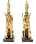 A Pair of Empire Style Winged Sphinx