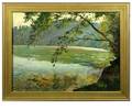 135A Paul Von Coberg Sollmann Lake Landscape OC