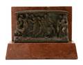 A Bronze Relief Plaque Depicting a Bacchic Scene After H Kauiser
