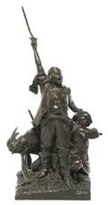 A Bronze Figural Sculpture Louis Philippe Hebert