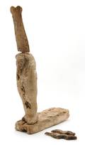 An Egyptian Carved Wood Figure
