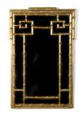 A Faux Bamboo Giltwood Mirror