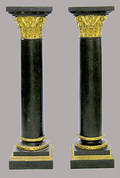 170 Pr Composition Corinthian Column Pedestals