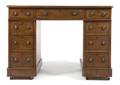 A Mahogany Pedestal Desk