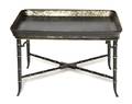 A Lacquered Tray on Stand