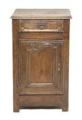 A French Provincial Style Oak Side Cabinet
