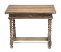 An English Jacobean Oak Center Table