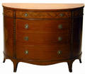 269 Inlaid Demilune Chest of Drawers
