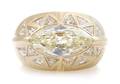 An 18 Karat Yellow Gold and Diamond Ring