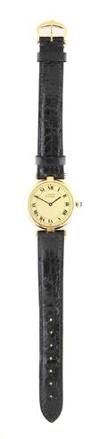 A Vermeil Wristwatch Must de Cartier