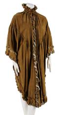 A Chloe Tan Suede Cape