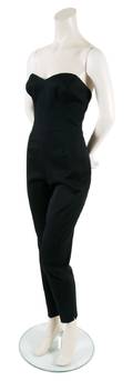 A Norma Kamali Black Crepe Jumpsuit