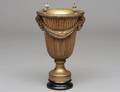 EMPIRE STYLE CARVED AND GILTWOOD JARDINIERE
