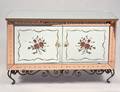 MIRRORED SIDE CABINET