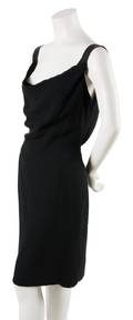 A Gianni Versace Black Dress