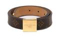 A Louis Vuitton Monogram Canvas Belt