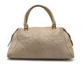 A Judith Leiber Tan Lizardskin Bag