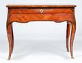 LOUIS XV STYLE MAHOGANY LADIES DRESSING TABLE