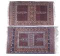 A Group of Two Persian Wool Prayer Rugs