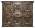 A Renaissance Revival Oak Sideboard