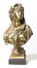 A Brass Bust of a Woman