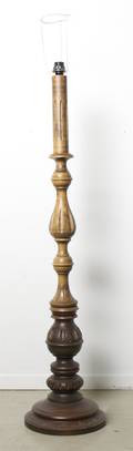 A Turned and Carved Torchere