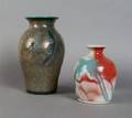 A Group of Two Art Pottery Vases