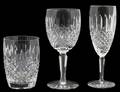 TWENTYFIVE PIECE WATERFORD CRYSTAL PART STEMWARE SET