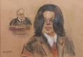 JACKSON MICHAEL COURTROOM DRAWING