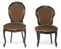A Group of Two Victorian Side Chairs