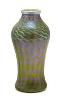 A Tiffany Favrile Glass Vase