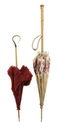 A Group of Two Victorian Parasols