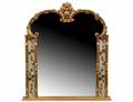 NEOCLASSICAL STYLE GILTWOOD CONSOLE AND MIRROR