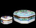 TWO LIMOGES PORCELAIN BOXES