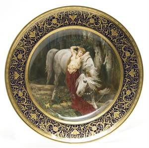 A Royal Vienna Cabinet Plate