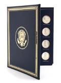 A Set of ThirtySix Franklin Mint Sterling Silver Medals