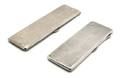 A Group of Two English Silver Cigarette Cases