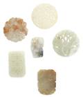 A Group of Carved Jade Ornaments