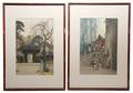 A Group of Two Japanese Woodblock Prints Yoshida Hiroshi