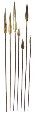 A Collection of Seven Spears