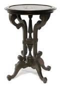 An Eastlake Pedestal Table
