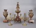 A Collection of Continental Gilt Metal Decorative Articles