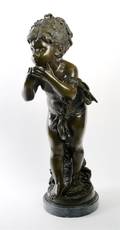 A Cast Metal Figure After Moreau