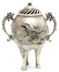 A Chinese Nicklesilver Censer