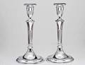 PAIR OF SILVER PLATED TAPER STICKS
