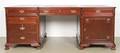 A Georgian Style Mahogany Partners Desk