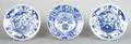 A Group of Three Delft Plates