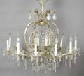 A French EighteenLight Chandelier