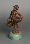 A Bronze Figure of a Child